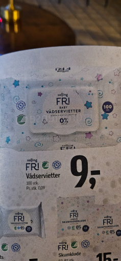 Salling FRI Vådservietter
