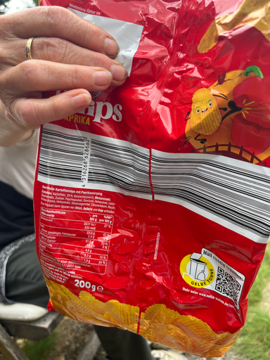 ja! Paprika Chips 200g