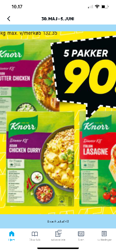 Knorr Dinner Kit - Butter Chicken, Asian Chicken Curry, Italian Lasagne