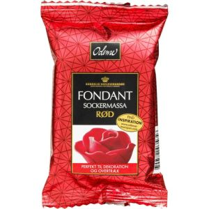 Odense Fondant Rød
