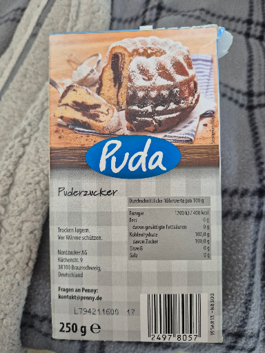 Puderzucker