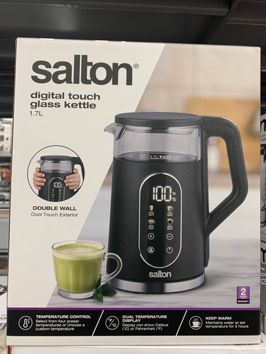 Salton digital touch glass kettle