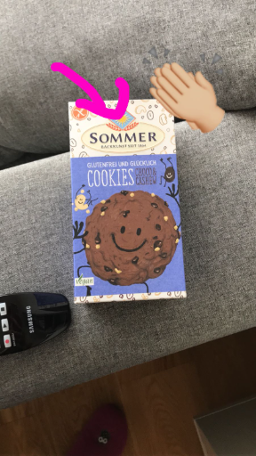Sommer Cookies Schoko & Cashew