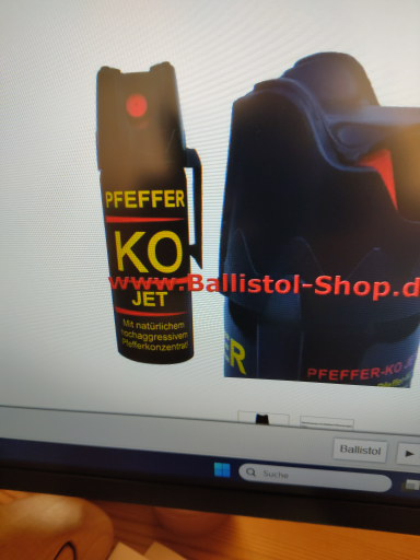 Pfeffer KO Jet Pepper Spray