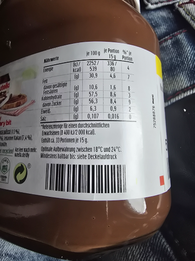 Nutella® Haselnuss-Nougat-Creme