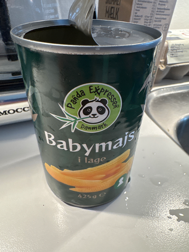 Babymajs i lage