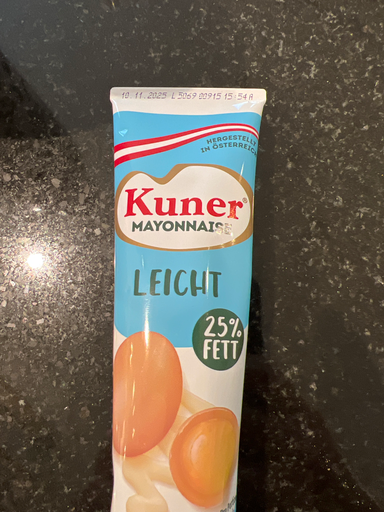 Kuner Mayonnaise Leicht 25% Fett