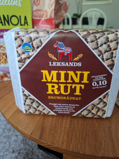 Leksands Knäckebröd Mini-Rut Brungräddat