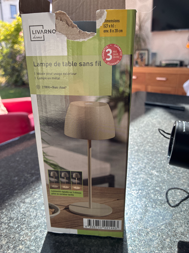 LIVARNO Home Table Lamp