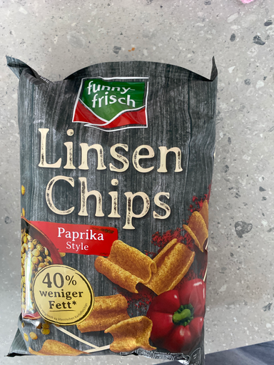 Funny Frisch Linsen Chips Paprika Style 90g
