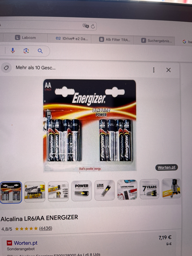 Energizer AA Industrial Alkaline Battery