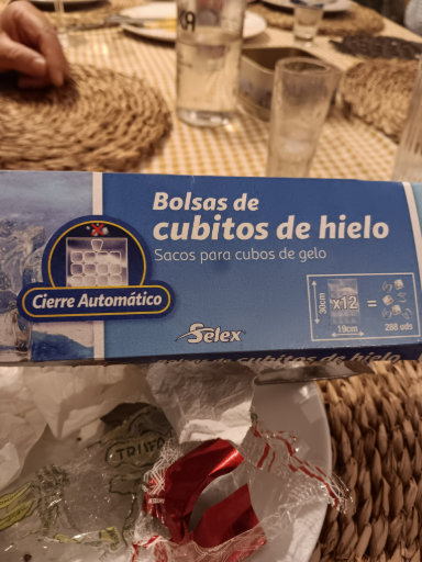 Selex bolsas de cubitos de hielo