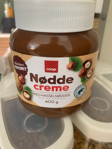 Coop Nötkräm med hasselnötter och kakao