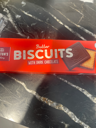 Burton's Butter Biscuits with Dark Chocolate