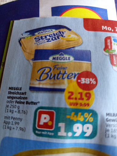 MEGGLE Feine Butter