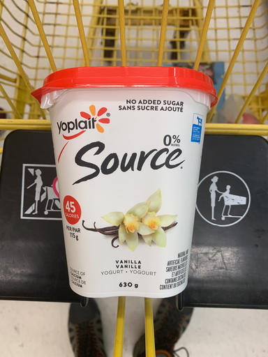 Yoplait Source Yogurt - Vanilla