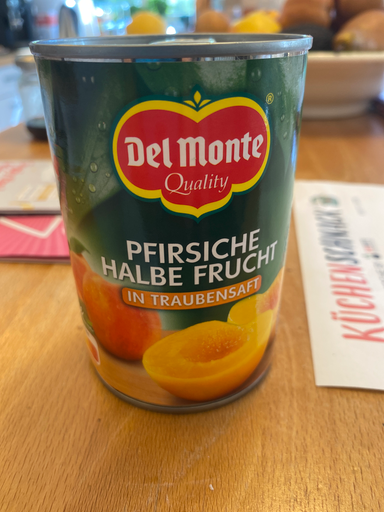 Del Monte Pfirsiche Halbe Frucht in Traubensaft