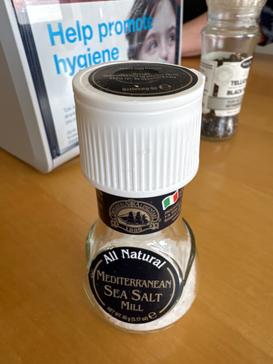 Mediterranean Sea Salt Mill