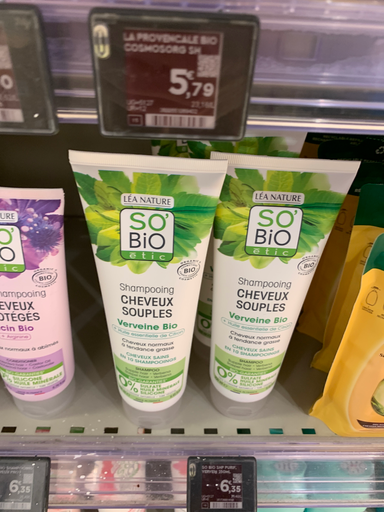 SO'BiO étic Shampooing Cheveux Souples