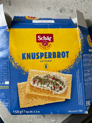 Schär Knusperbrot Gluten-Free Crispbread