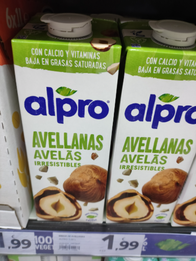 Alpro Avellanas