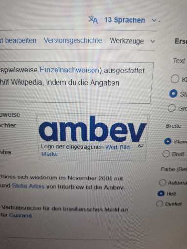 Ambev beer