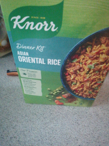 Knorr Dinner Kit Asian Oriental Rice