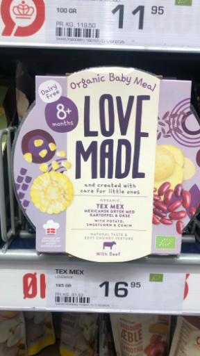 Love Made Organic Baby Meal – Tex Mex