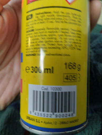 Spray de limpieza