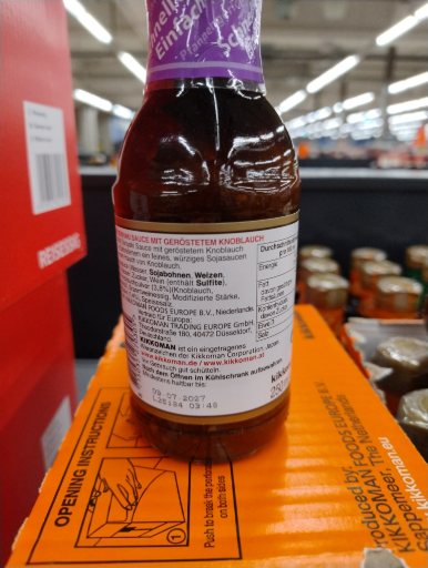 Kikkoman Sauce mit geröstetem Knoblauch