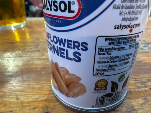 SALYSOL Semillas de Girasol