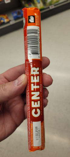 Center chocolate