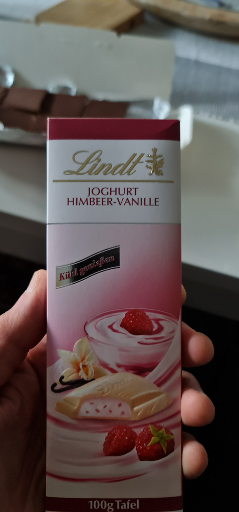 Lindt Joghurt Himbeer-Vanille Schokolade