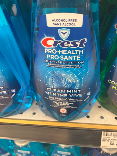 Crest Pro-Health Clean Mint Mouthwash
