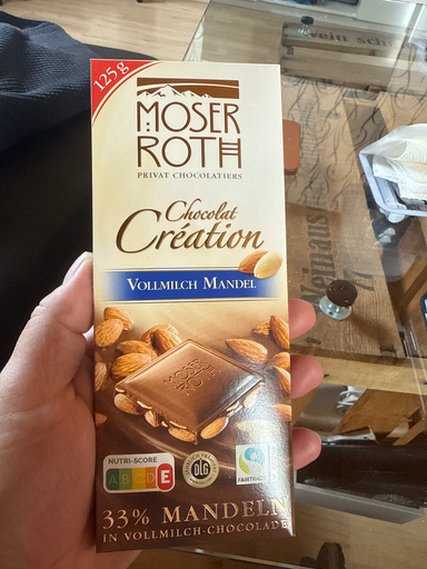 Moser Roth Vollmilch Mandel