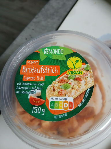 Vemondo Brotaufstrich Caprese Style