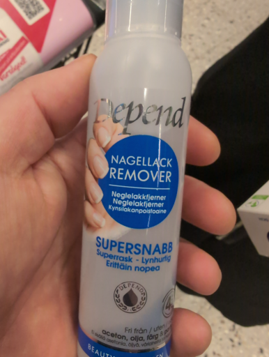 Depend Nagellack Remover