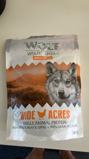 Wolf of Wilderness Wild Bites Dog Snacks "Wide Acres" - Chicken