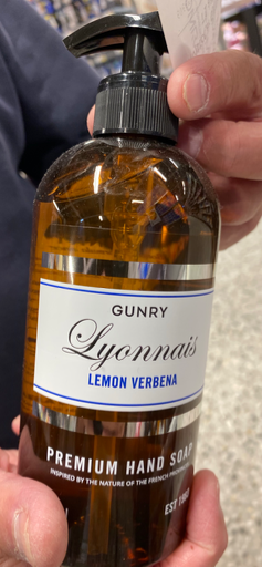 Gunry French Collection Lyonnais Lemon Verbena Premium Hand Soap
