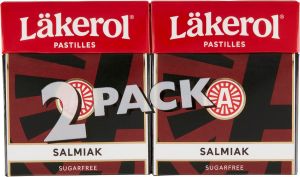 Läkerol Salmiak sugar-free pastilles