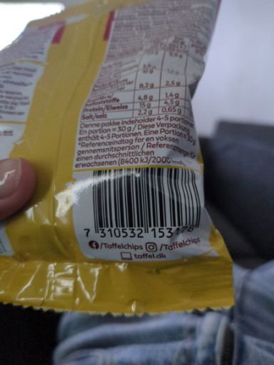Taffel Chips Classic Salted