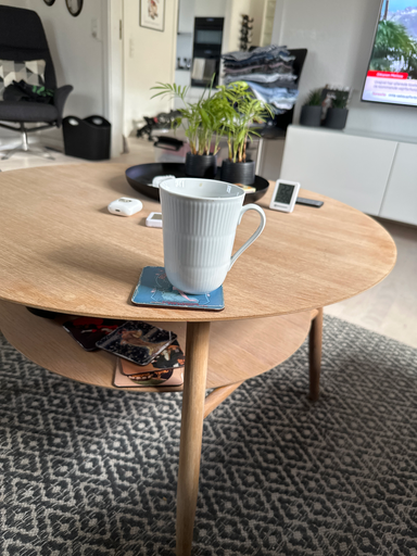 Royal Copenhagen White Fluted Thermal Mug