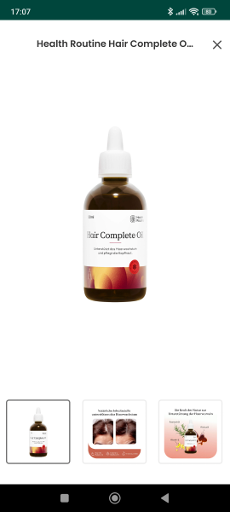 Health Routine Hair Complete Oil