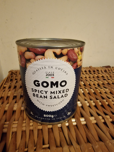 Gomo Five Bean Salad with Sweetcorn 800g