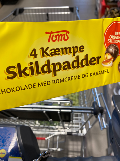 Toms Skildpadder Chocolate with Rum Creme