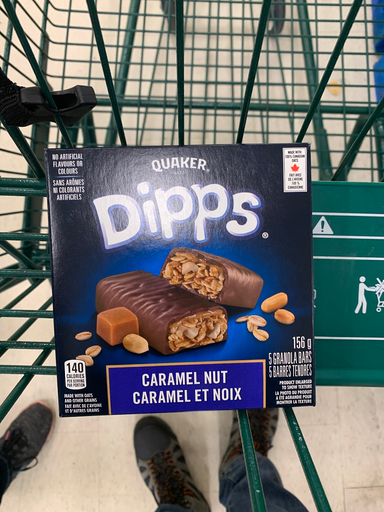 Quaker Dipps Caramel Nut
