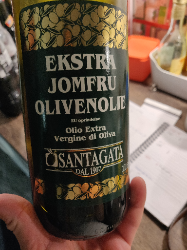 Ekstra Jomfru Olivenolie Santagata