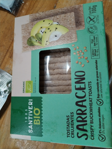 Santiveri Tostadas de Trigo Sarraceno Bio