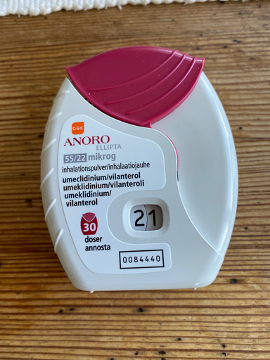Anoro Ellipta inhalation powder