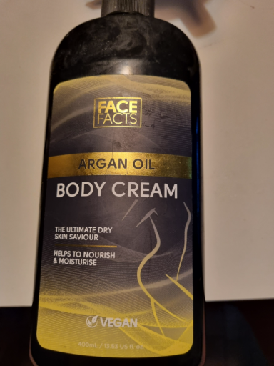 Face Facts Argan Oil Body Cream